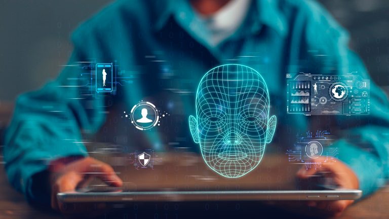 Deepfake fraud simulation showing AI-generated executive impersonation targeting finance teams and business approvals