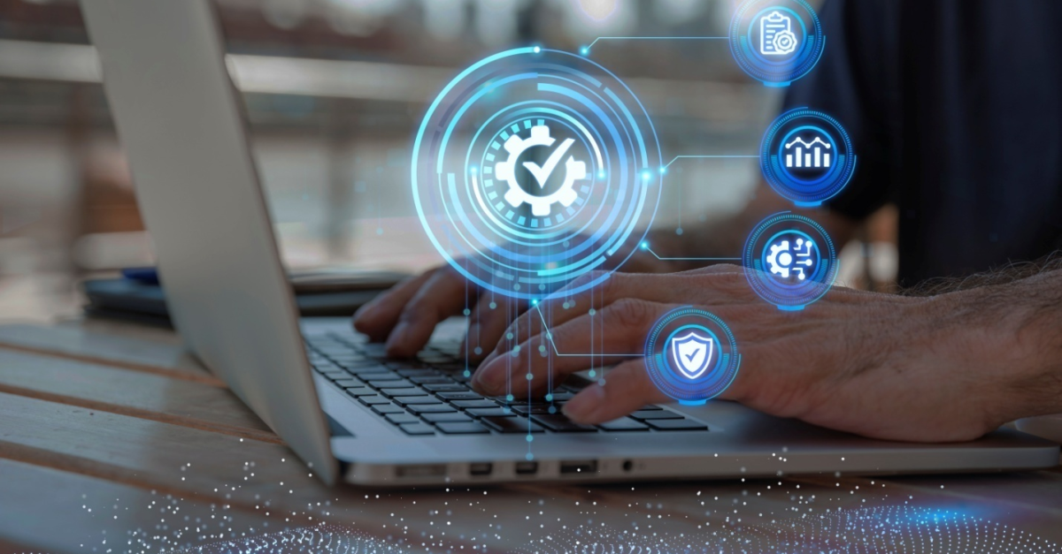 : A graphical representation of what managed IT services in Richmond Hill offer– including IT management, cloud services, networking and information security, and cyber security services among others